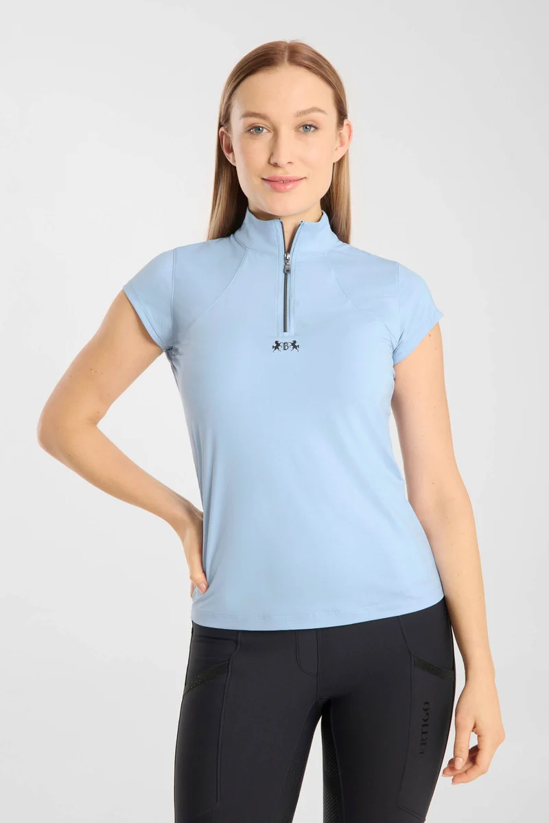 Joelle t-shirt d’entraînement pour femme à manches courtes Cerulean 34