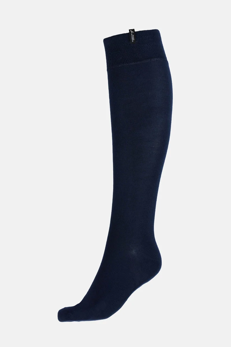 Chaussettes de cavalier Bambou Bleu foncé peacoat 35-38