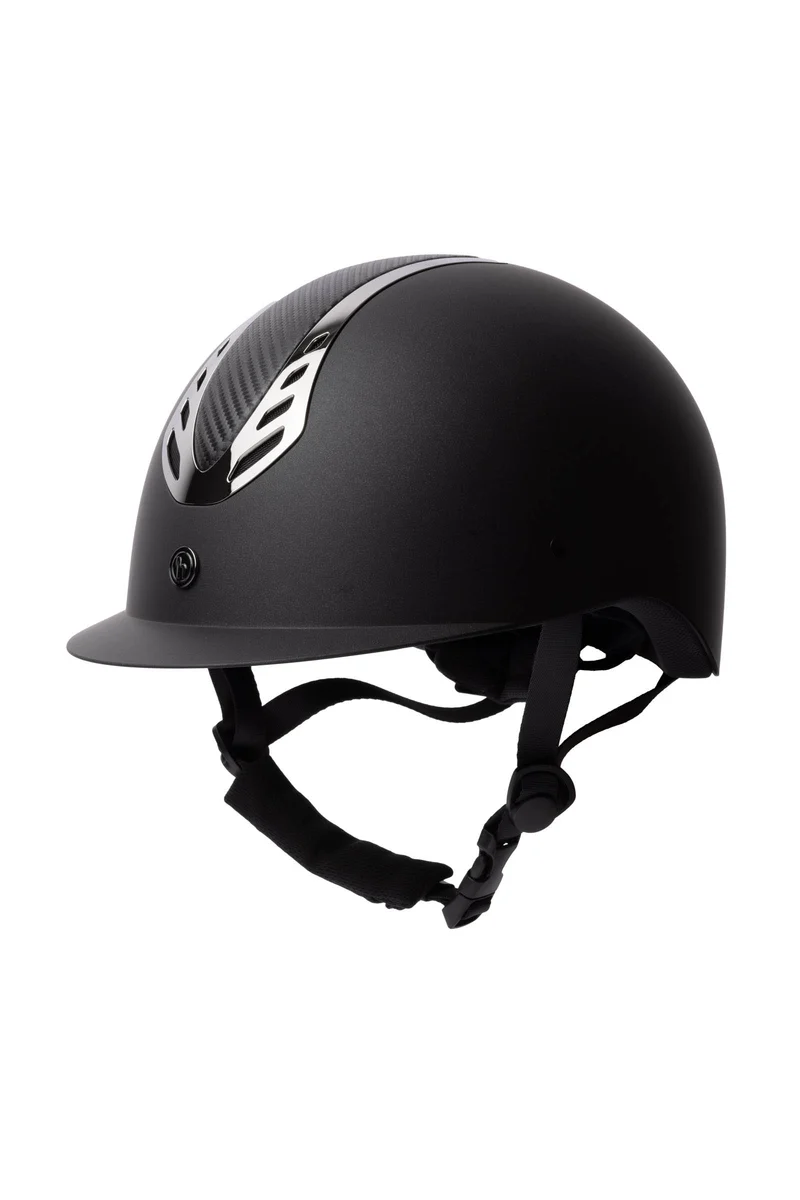 Casque d'équitation CALIBER Black Carbon 52-54