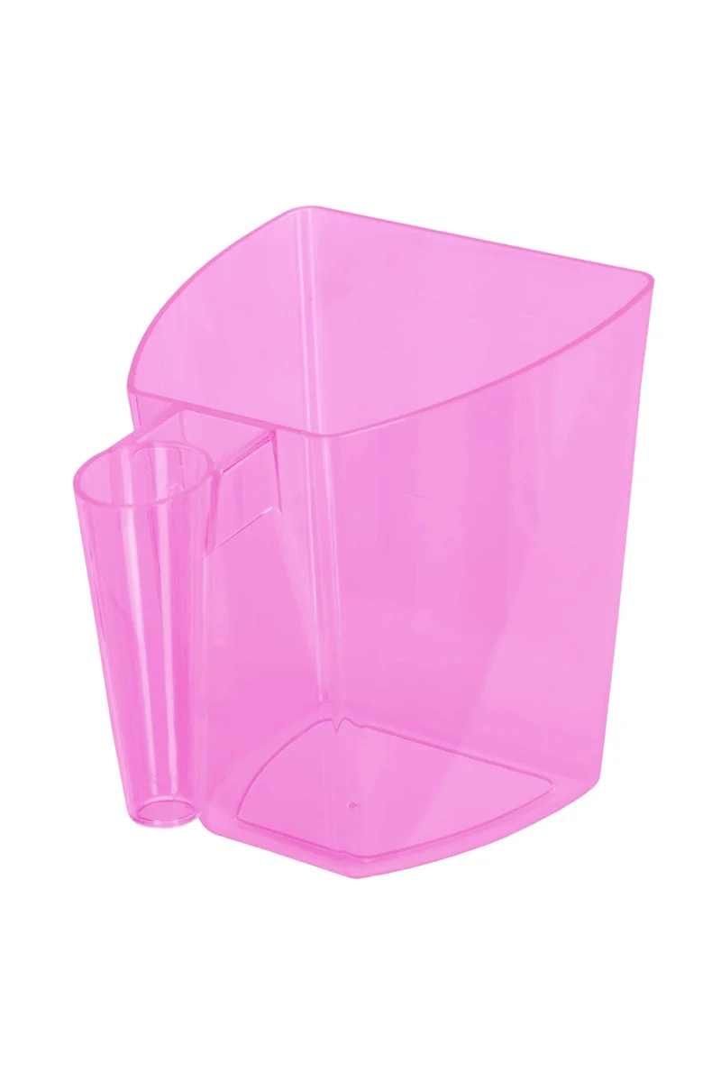 Pelle à aliment transparente, 2 kg Pink Taille unique