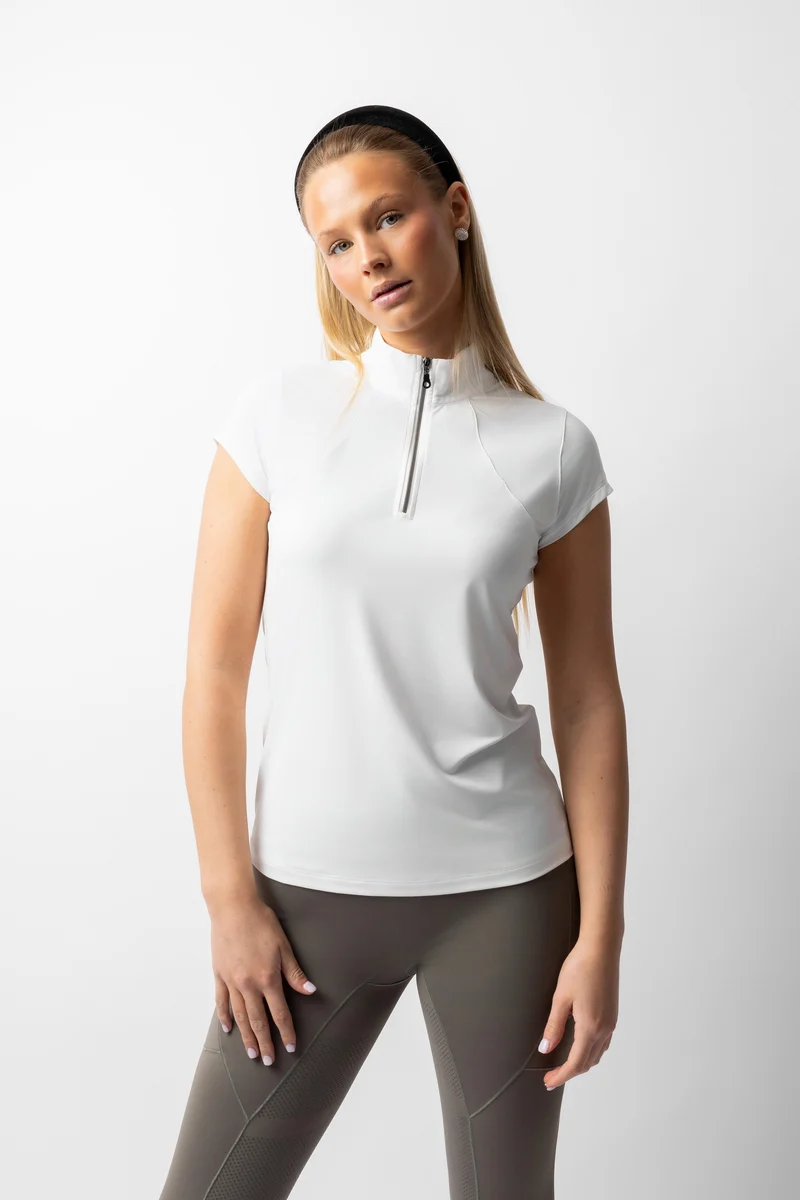 Joelle t-shirt d’entraînement pour femme à manches courtes White 36