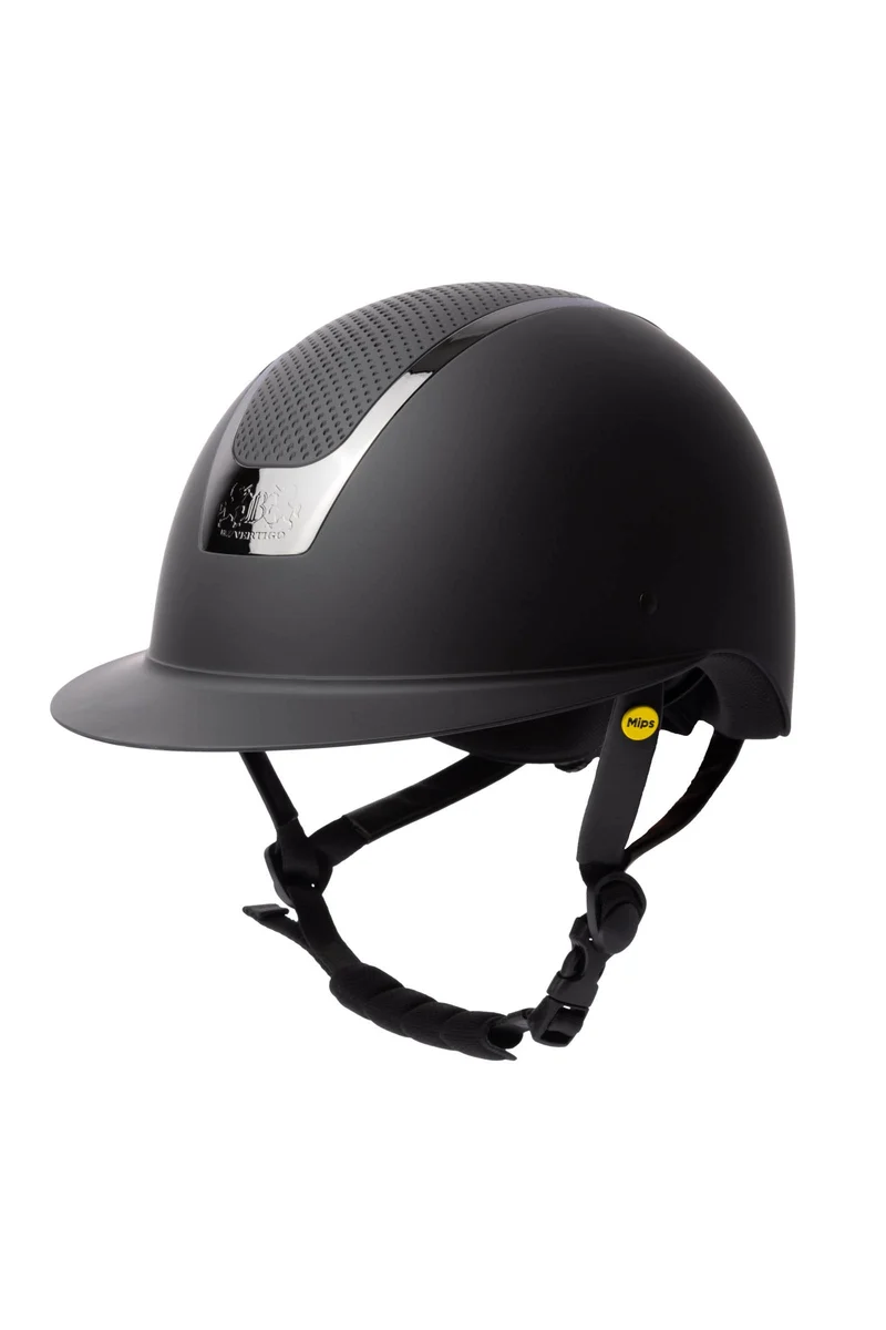 Casque d'équitation ZENITH MIPS Black/Silver 55-57