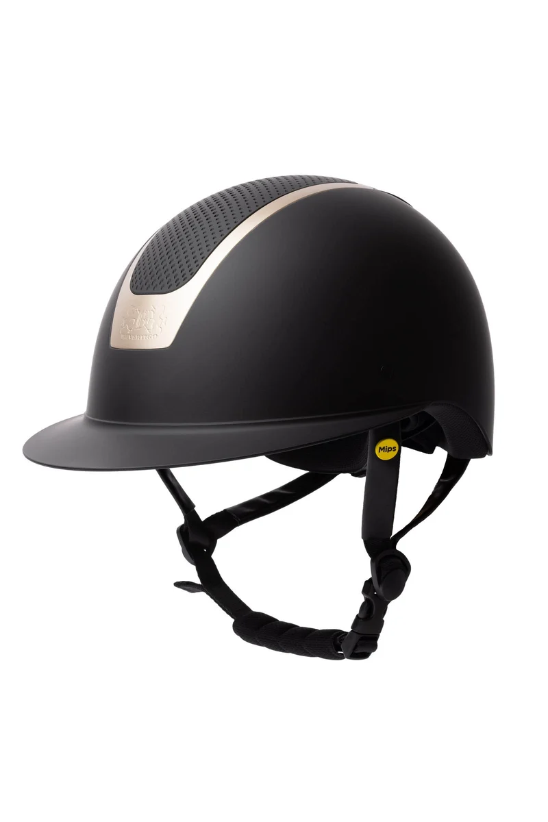 Casque d'équitation ZENITH MIPS Black/Rose Gold 52-54