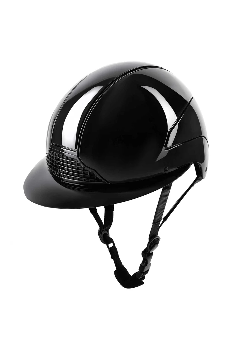 SWING H24 Lady Glossy casque d’équitation femme Black 55-57