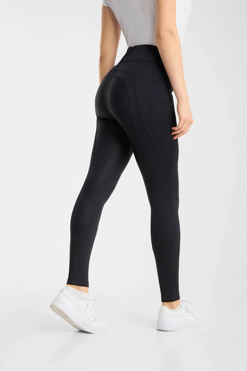Chara pantalon d’équitation femme full grip Dark Navy 40