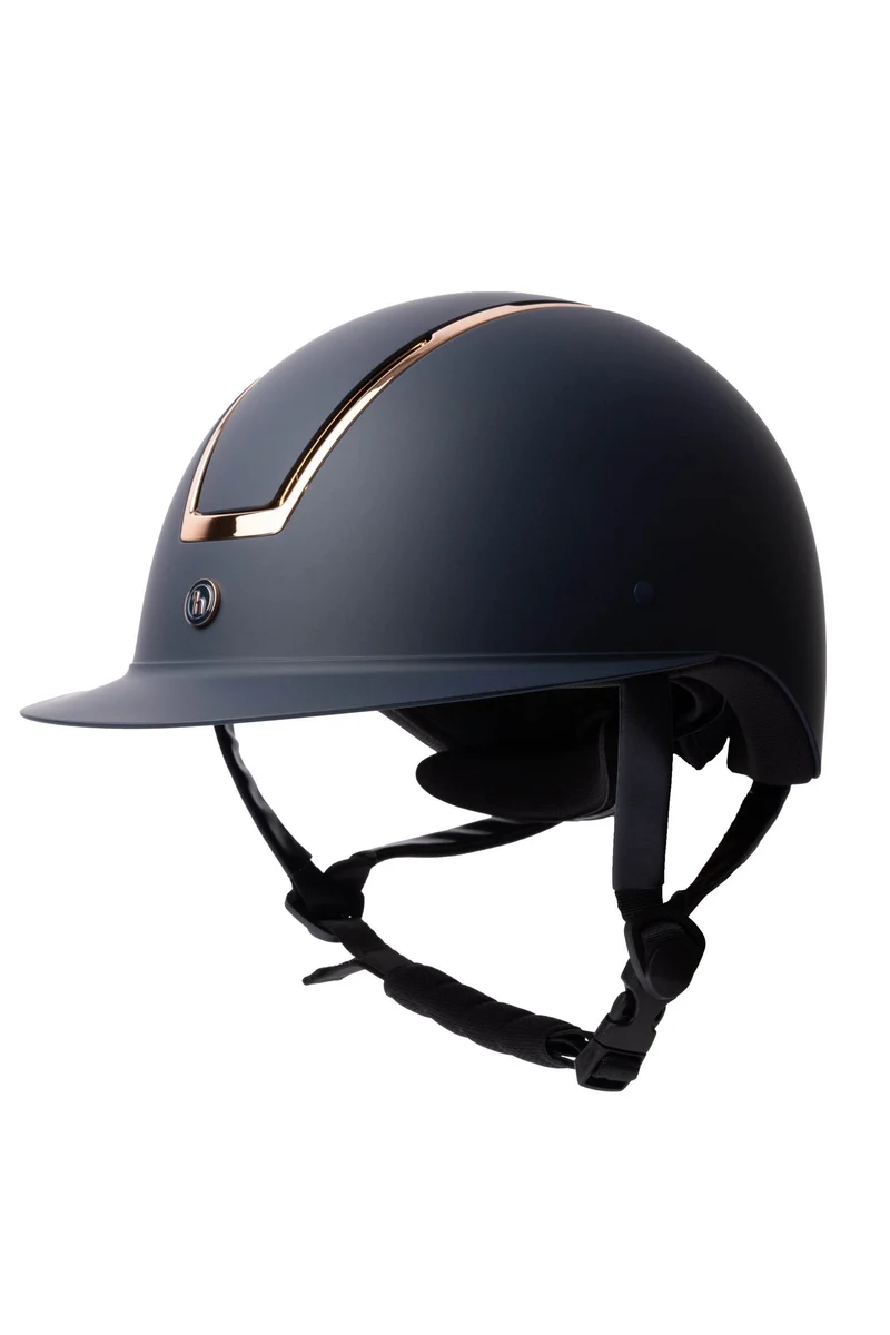 Casque d'équitation ALTITUDE Navy/Rosegold 58-60