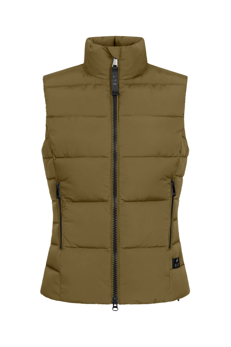 Gilet léger d'hiver Oxford pour femme Khaki Green S