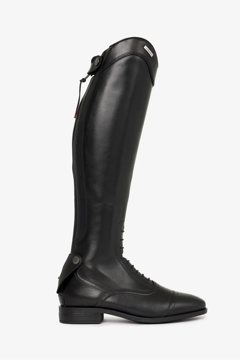 bottes d'équitation à lacets, hauteur de tige standard Black 41 Regular Regular