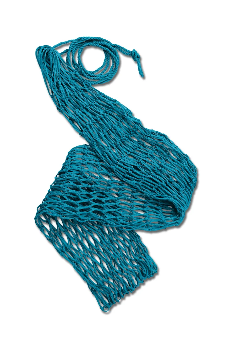 grand filet à foin (mailles 4,5 x 4,5 cm) Azure Blue Taille unique