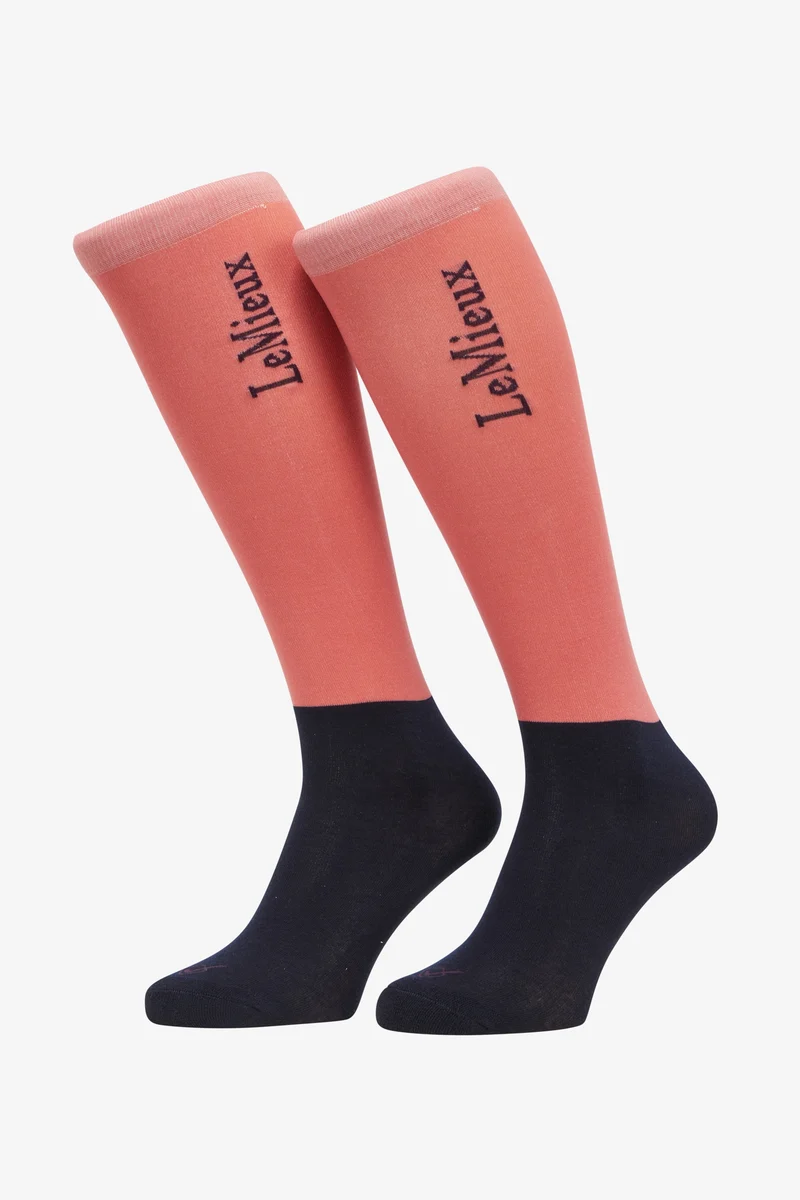LeMieuxChaussettes de compétition (lot de 2) Cranberry S