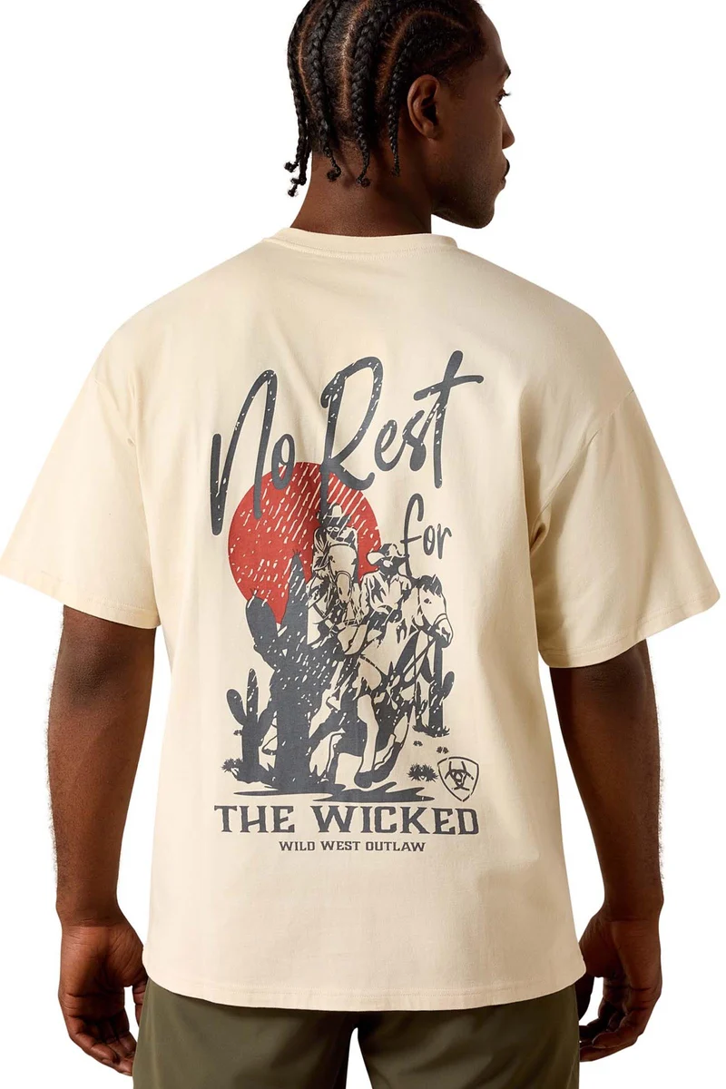 Homme The Wicked Boxy t-shirt Sandshell M