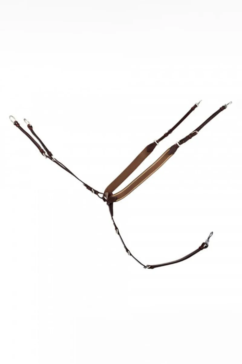 Collier de chasse Pro Jump Plus, collier de chasse BASIC Antique Brown/Silver F
