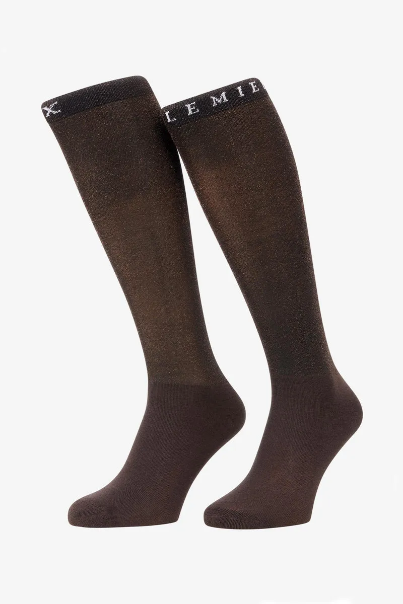 Brilliance chaussettes de compétition Espresso 31,5-36