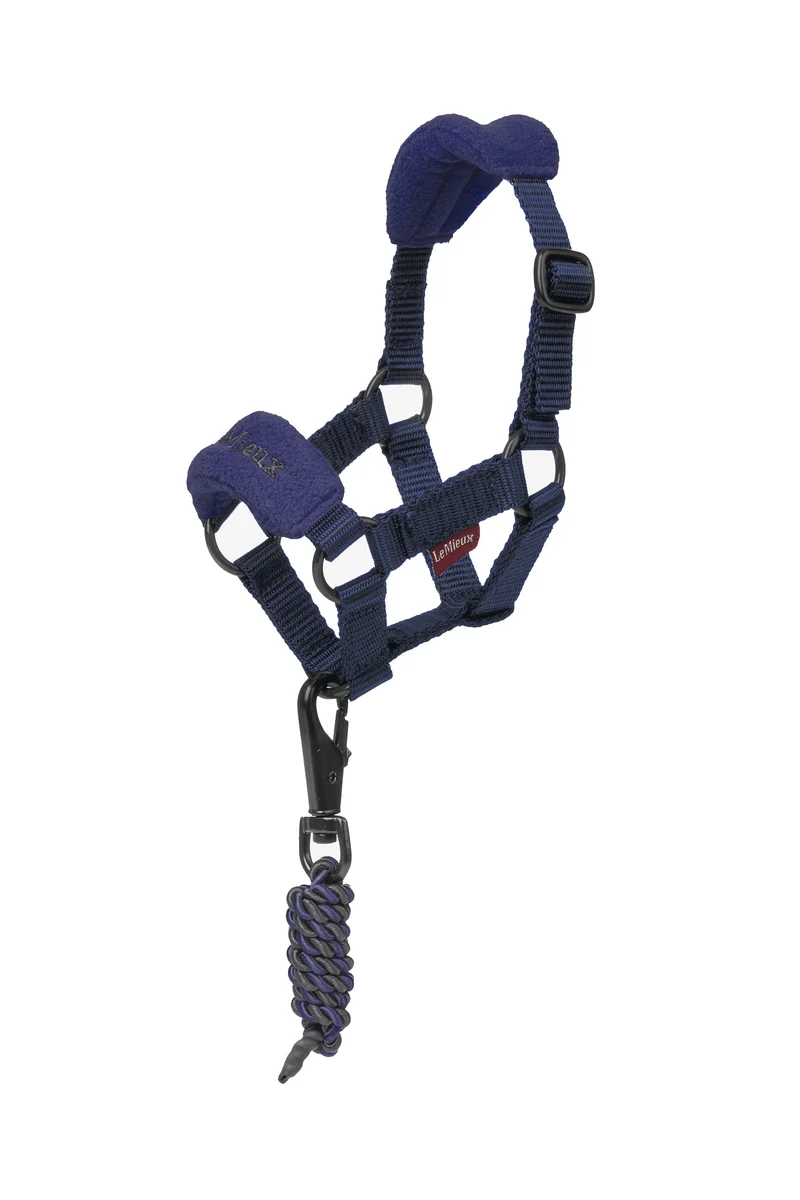 Vogue licol et longe pour poney jouet Ink Blue Taille unique