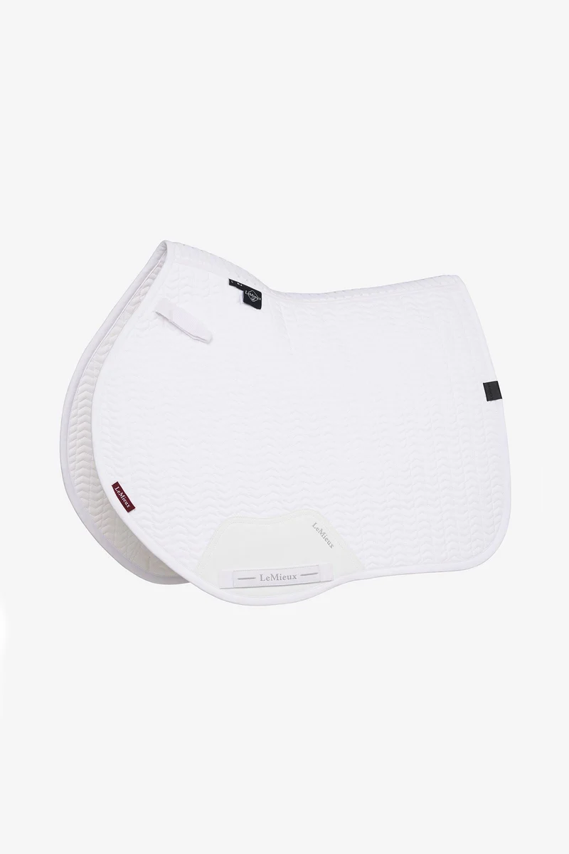 Essence tapis de selle de saut Eurojump White L