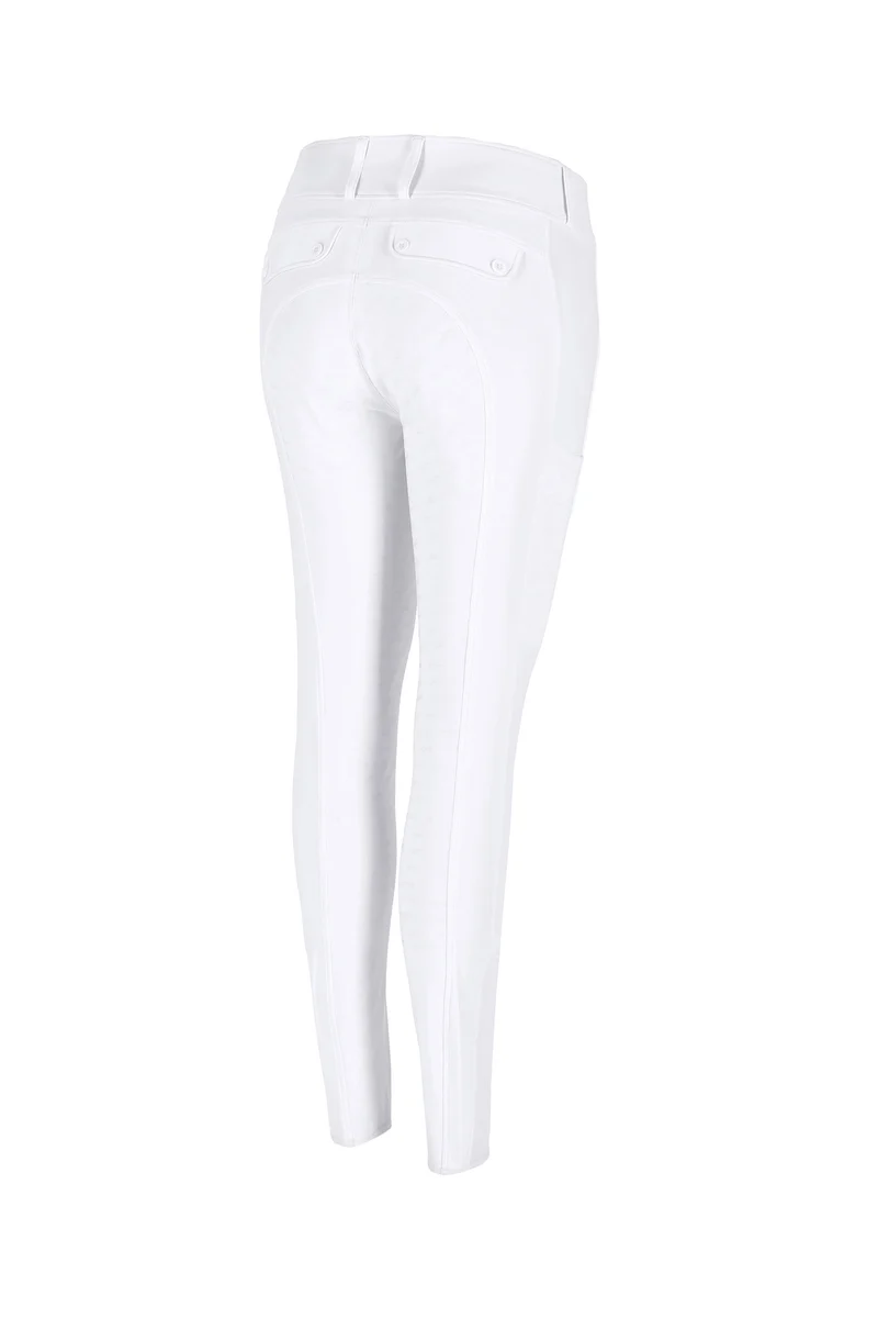 Carola Pro pantalon d’équitation full grip femme Optical White 40