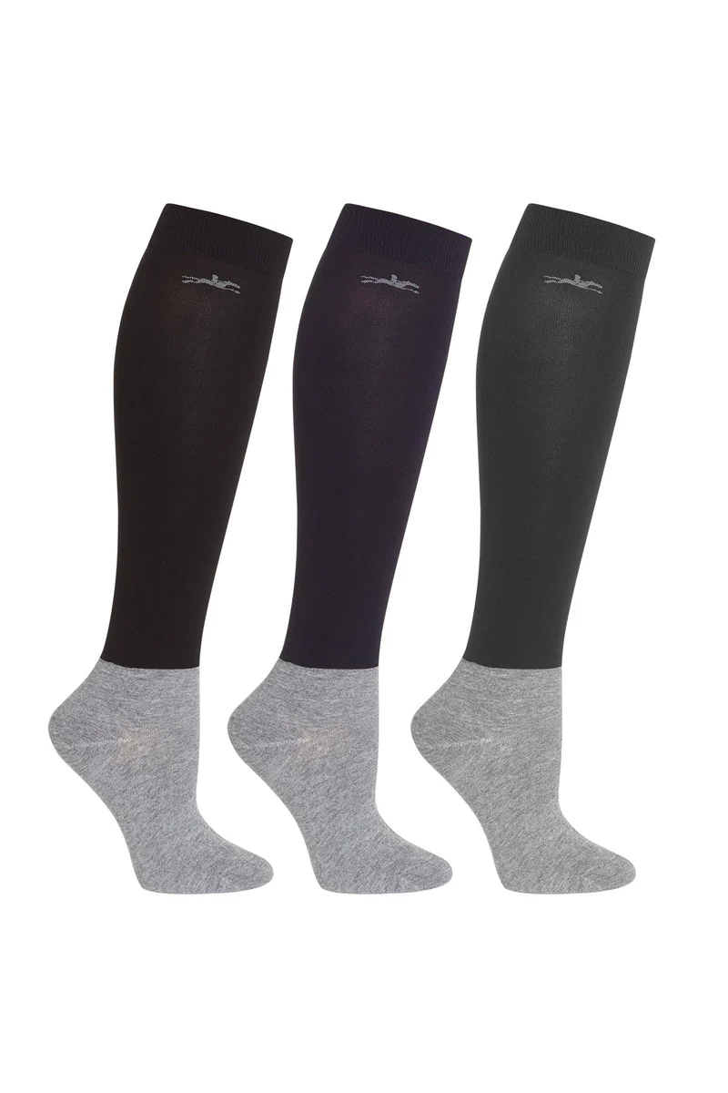 Show Socks, 3 paires Navy/Black/Grey 36-41