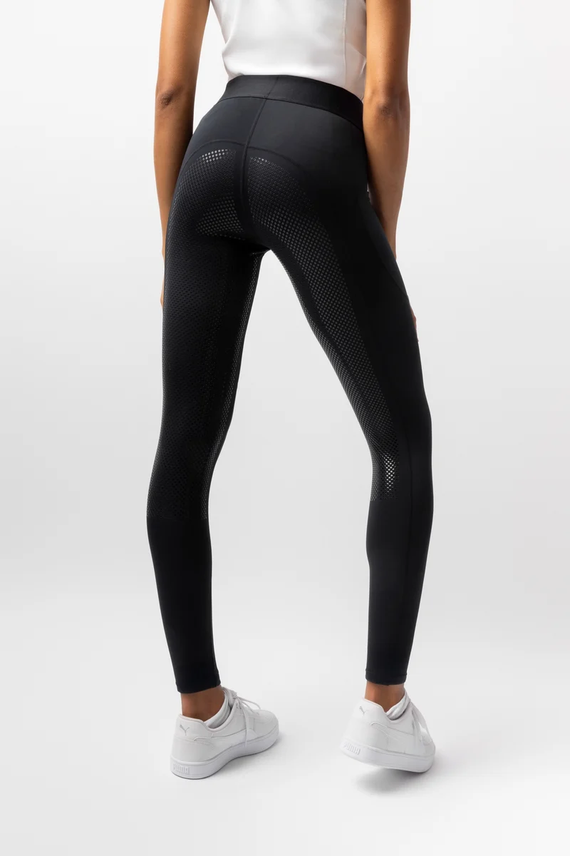 Maia legging d'équitation à fond intégral pour femme Black 34