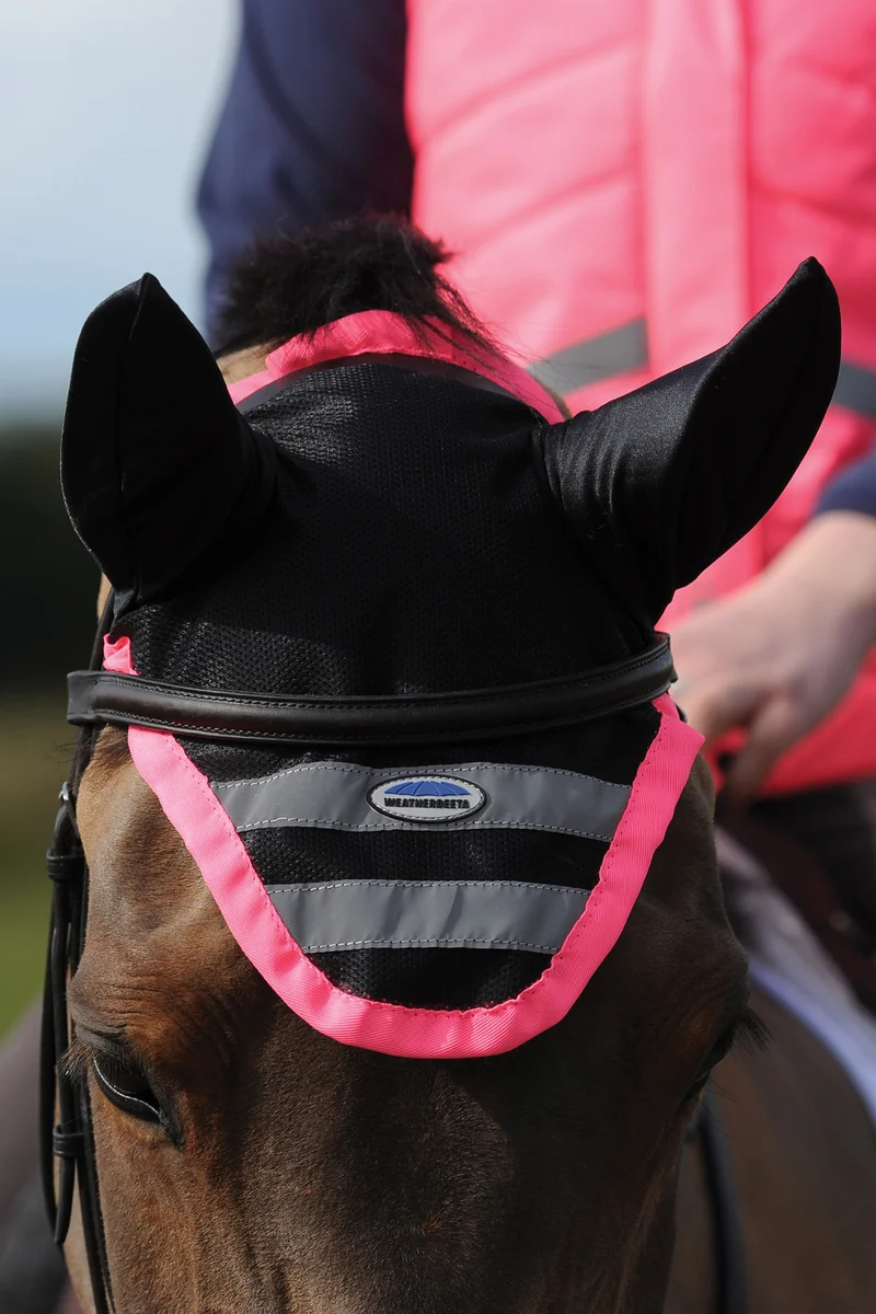 Bonnet d'oreille réfléchissant Weatherbeeta Pink P