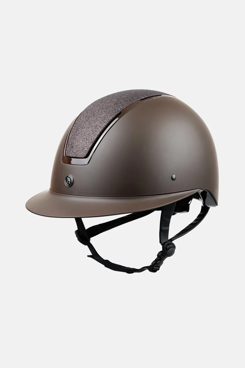 AURORA casque d’équitation Turkish coffee 52-54