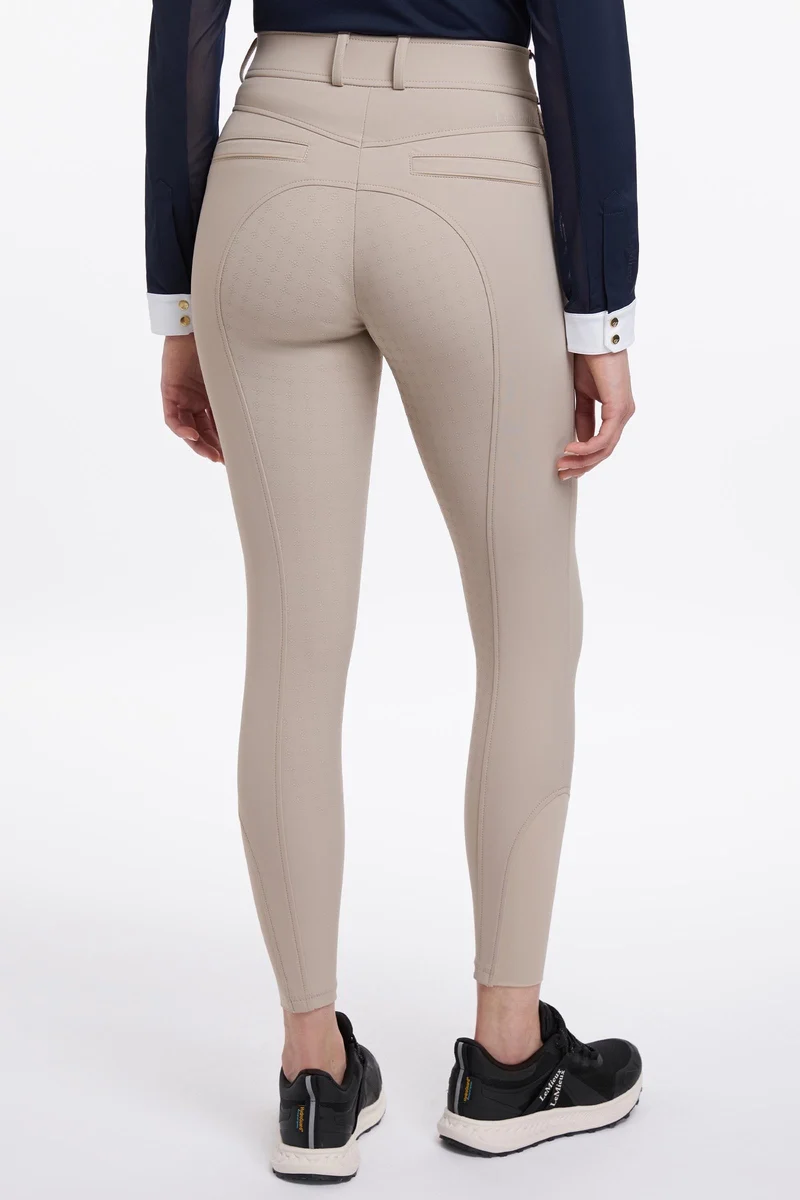 Culotte d'équitation femme Isabelle à fond intégral Almond 36