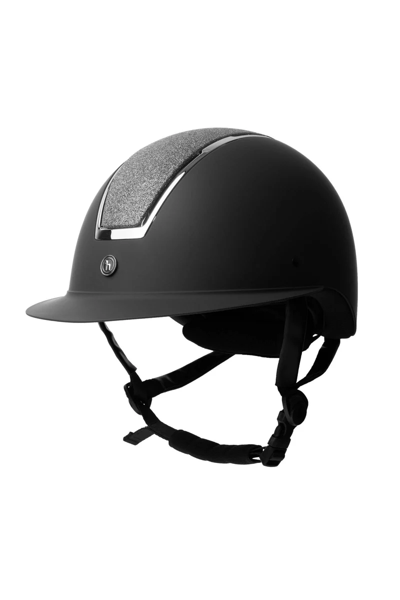 AURORA casque d’équitation Black/Dark Grey 52-54