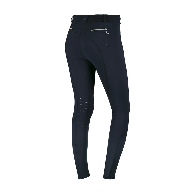 Pantalon d'équitation à basanes Venus, femme Midnight dark blue 34