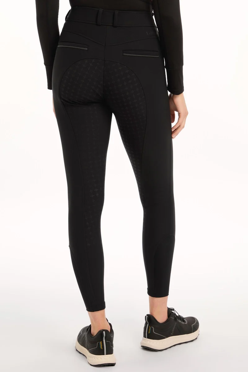 Culotte d'équitation femme Isabelle à fond intégral Black 36