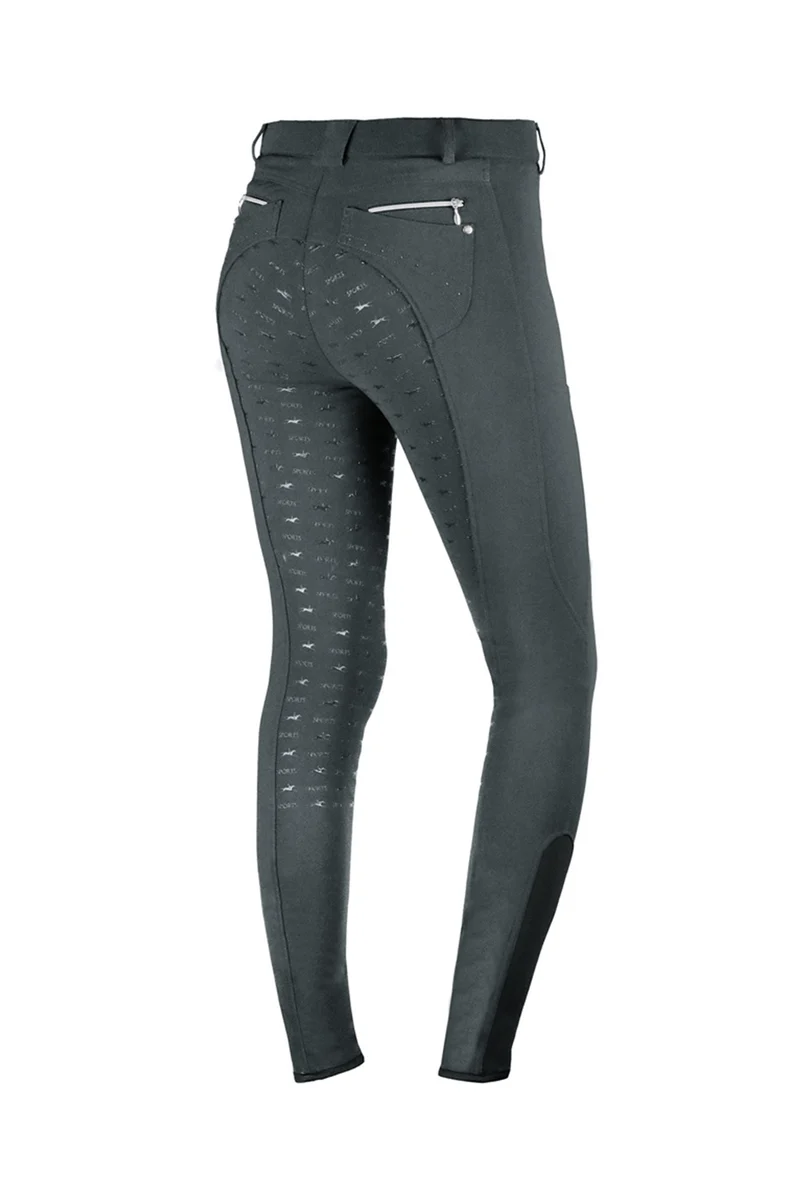 Pantalon d'équitation fond peau Victory Schockemöhle Sports Graphite Dark grey 46