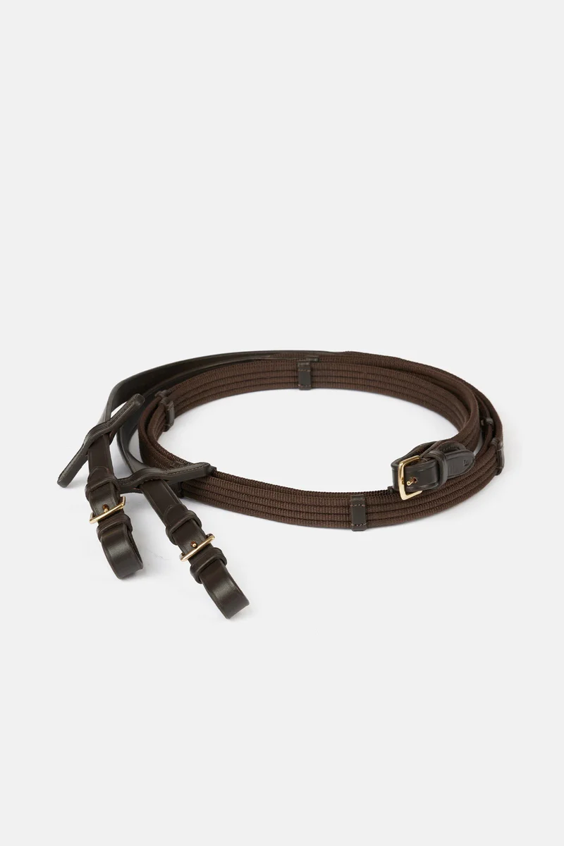 Continental rênes sangle 18 mm Brown/Brass Taille unique