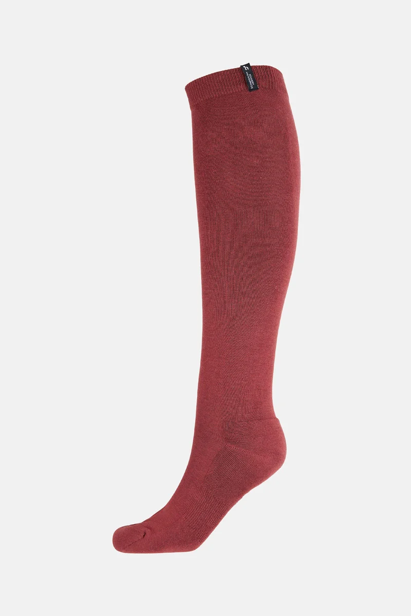 Young Rider Edel Bamboo chaussettes d’équitation hiver Spiced apple 31-34