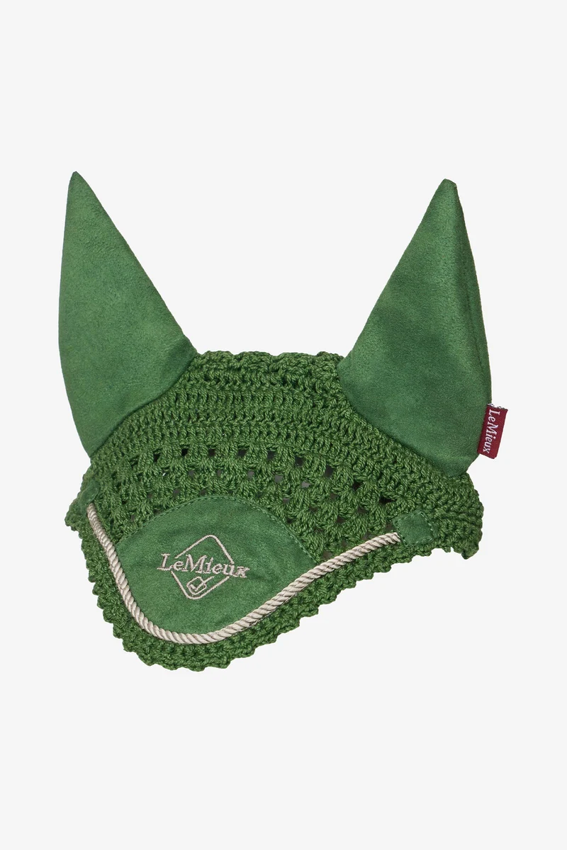 bonnet anti-mouches pour cheval hobby Hunter Green Taille unique