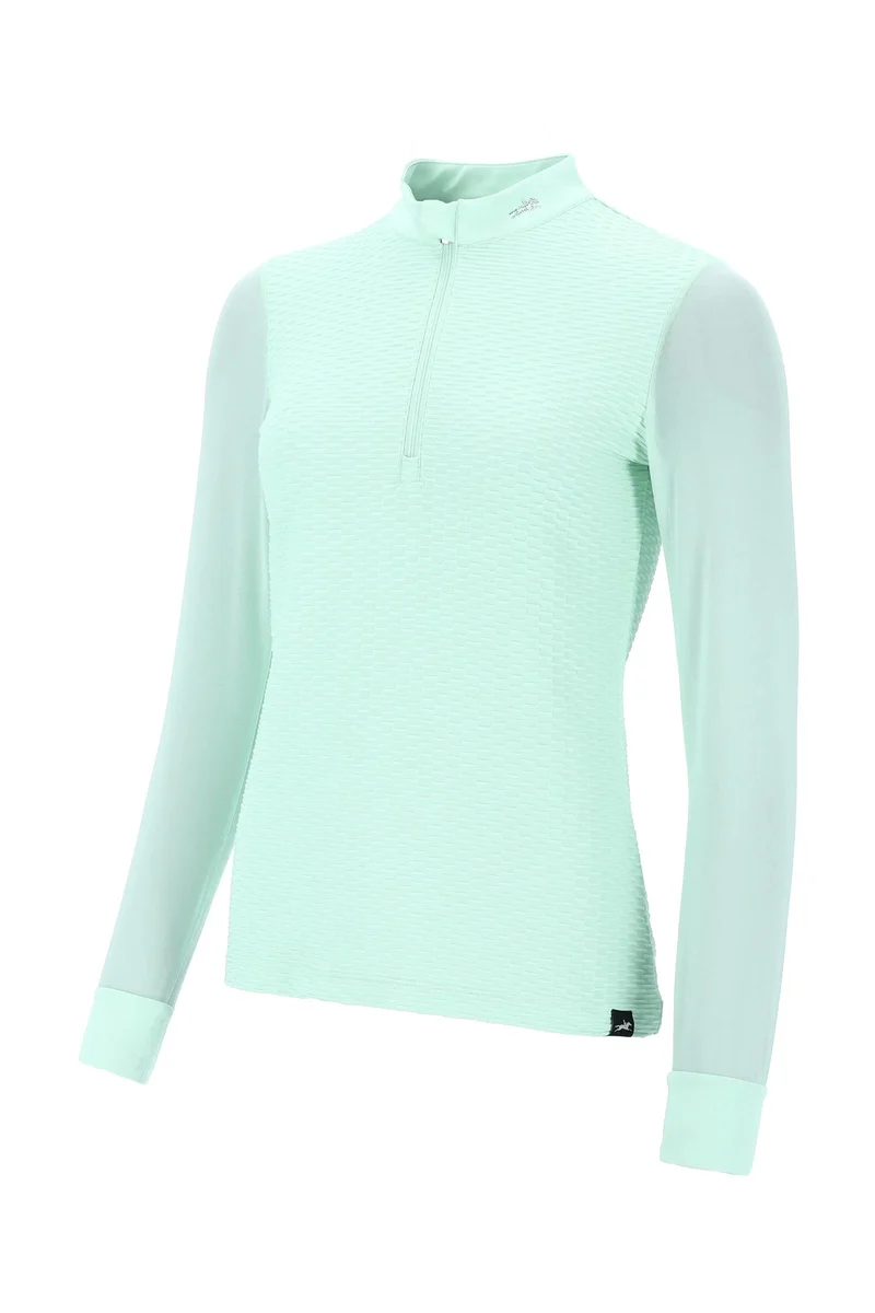 SPGianna T-shirt technique d'entraînement pour femme Aqua Sea L