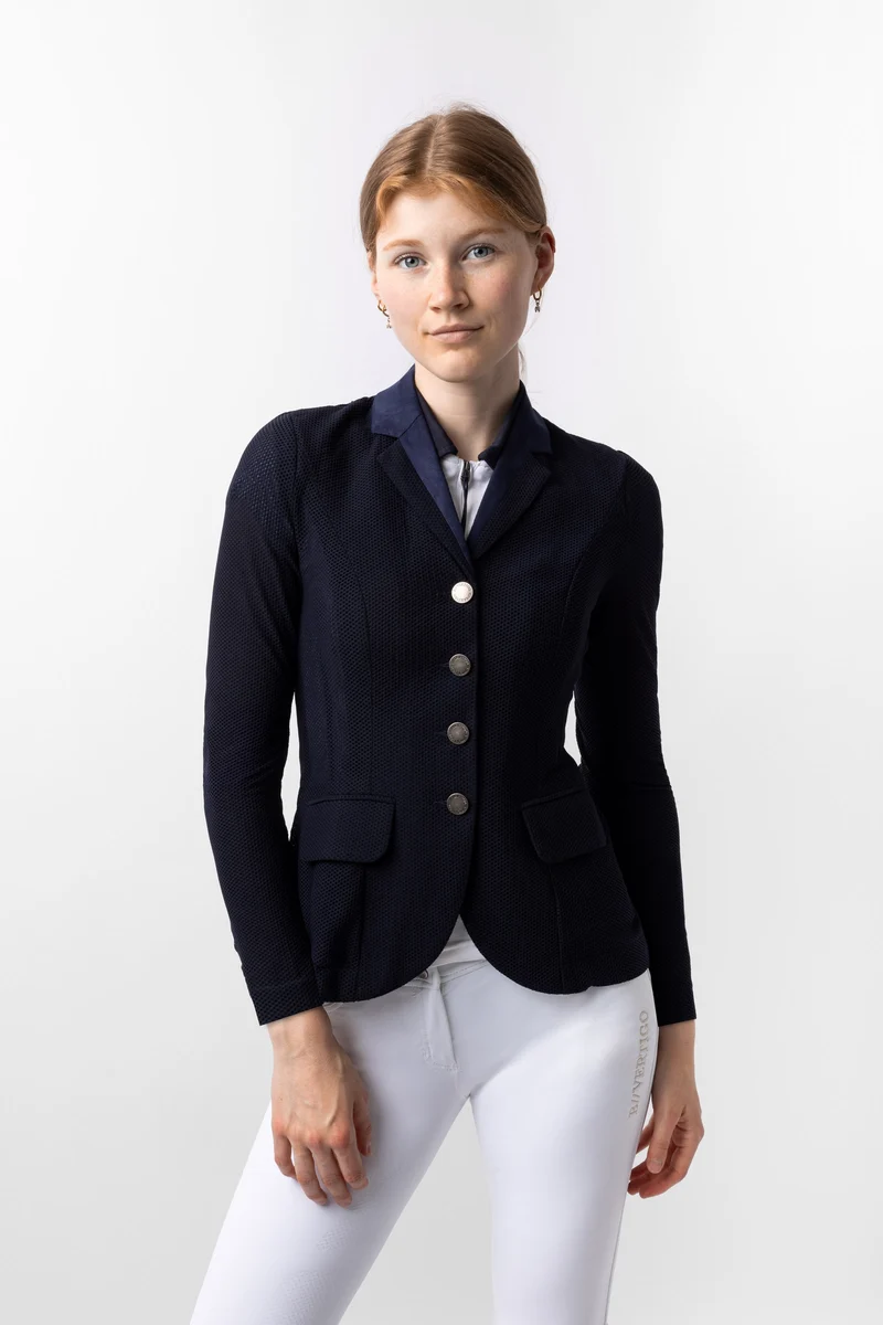 Veste de concours avec mesh Gabrielle, femme Dark Navy 40
