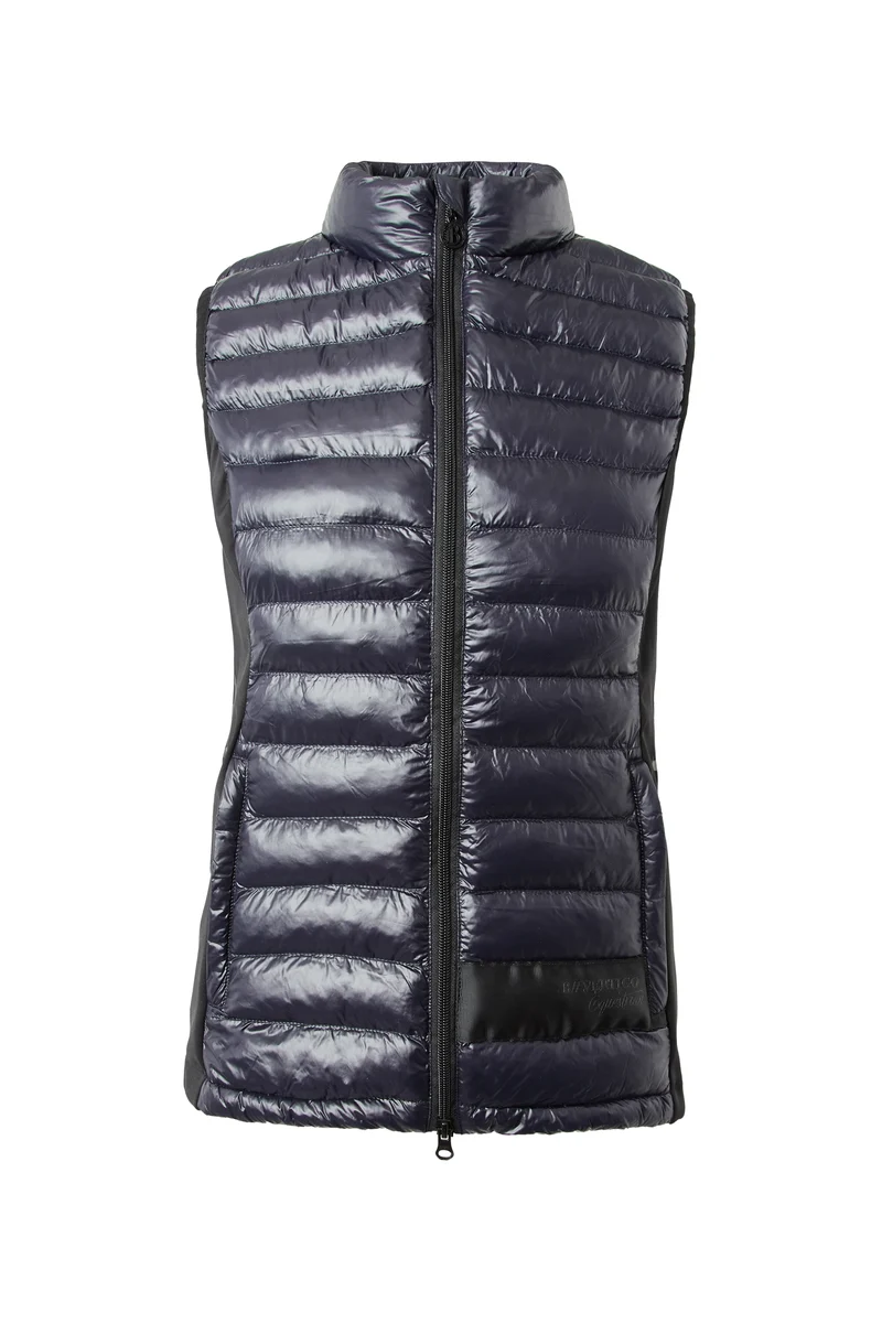 Doudoune sans manches d'équitation ultra légère Sia pour femme Dark Navy 38