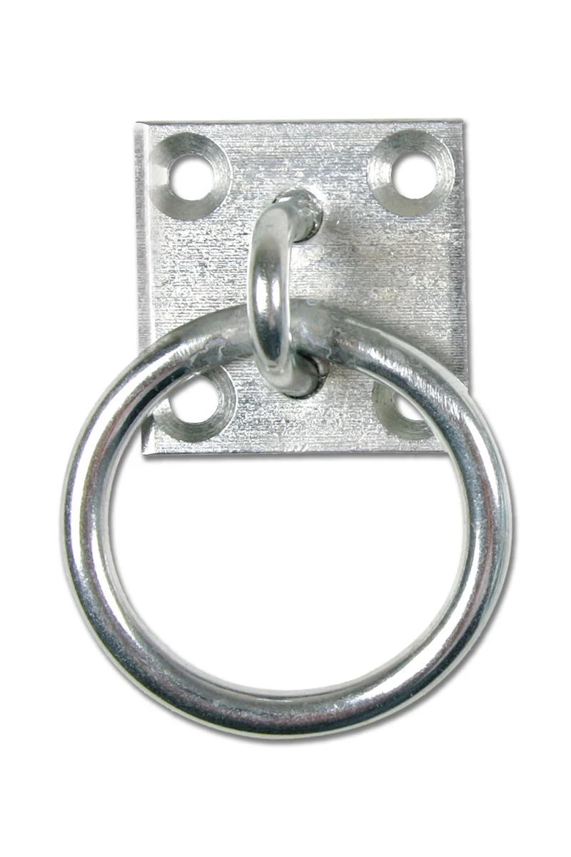 anneau d’attache sur plaque Metal Taille unique