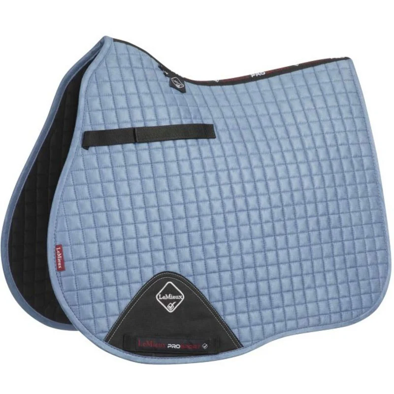 LeMieux Tapis de Selle Luxury Square Polyvalent Ice Blue