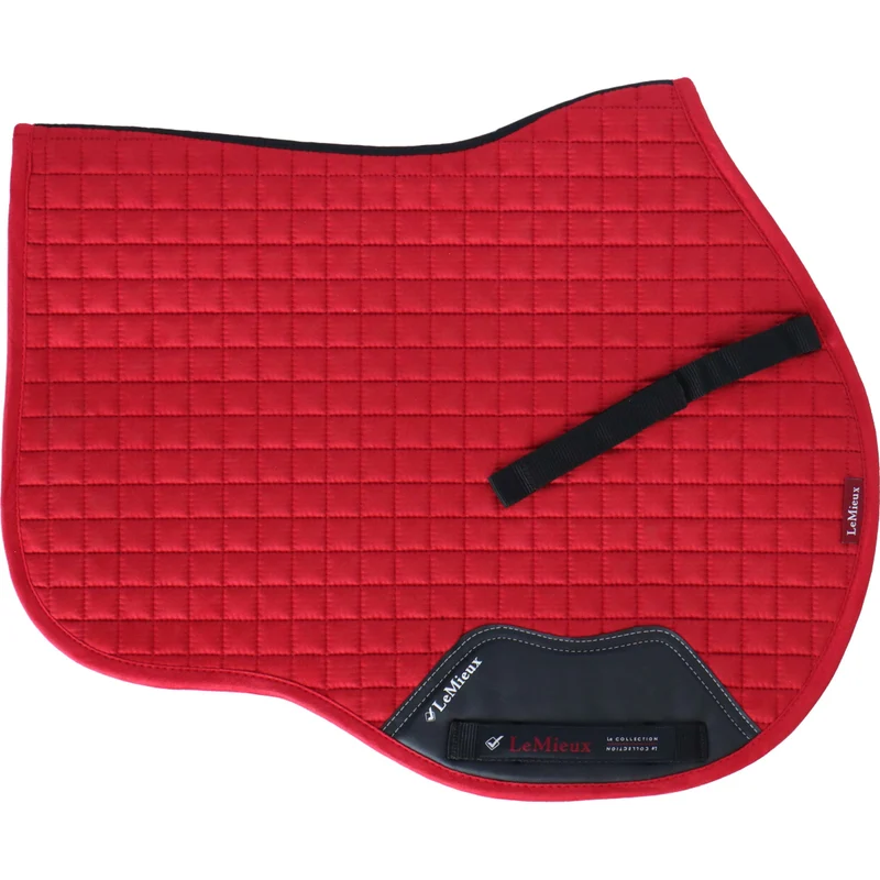 LeMieux Tapis de Selle Luxury Square Polyvalent Chilli Red