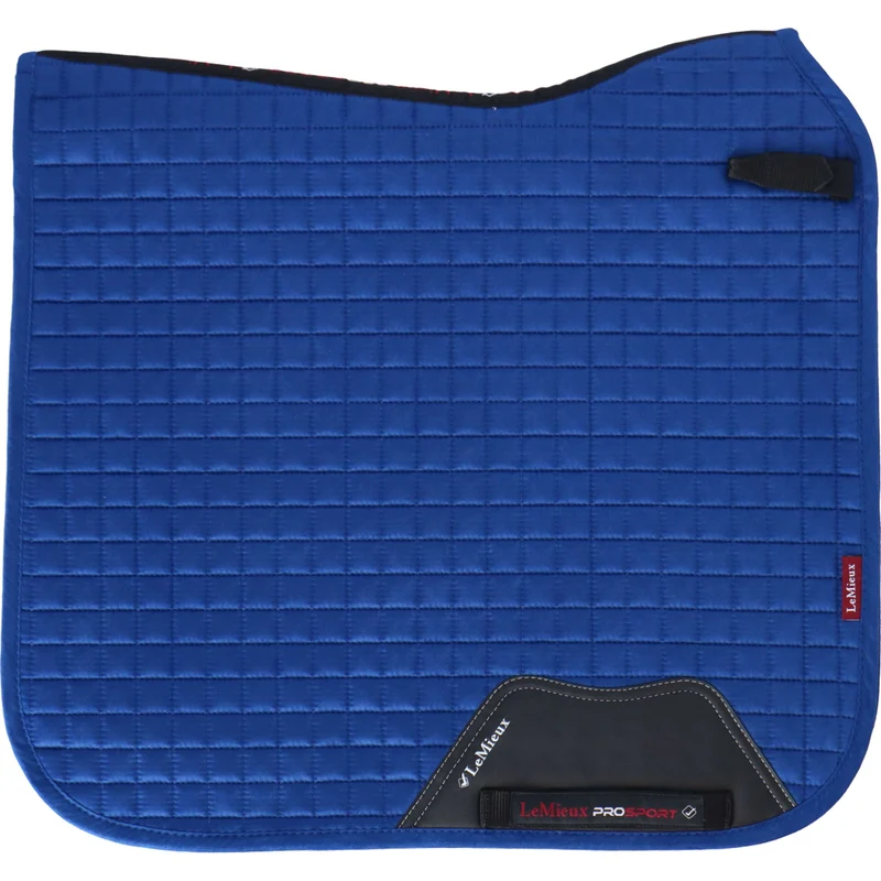 LeMieux Tapis de Selle Luxury Square Dressage Benetton Blue