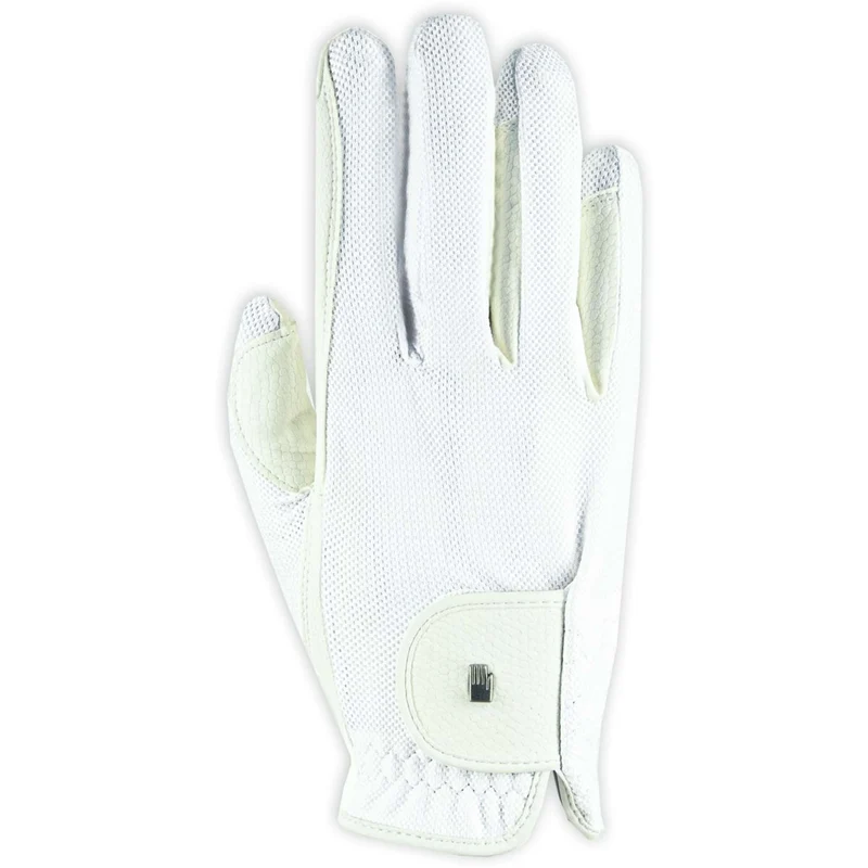 Roeckl Gants d'Équitation Roeck-Grip Lite Blanc