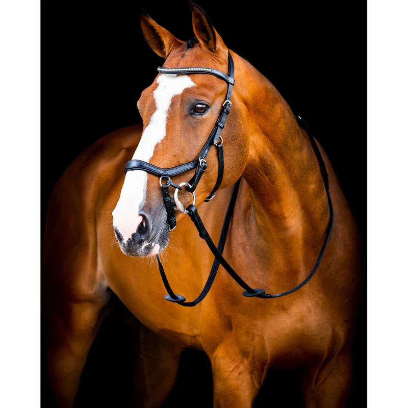 Horseware Micklem Diamond Competition Bridle Nouveau Noir