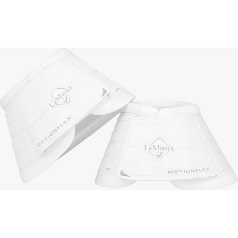 LeMieux Cloches d'Obstacles Motionflex OverReach Blanc
