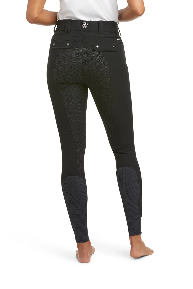 Tri Factor Frost Pantalon d’équitation isolé femme avec fond intégral Black 42 Regular