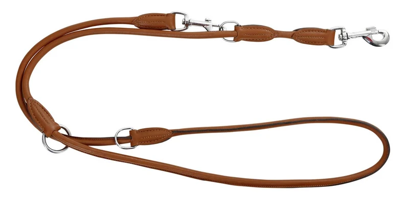 Kerbl Laisse Roma Cuir Cognac