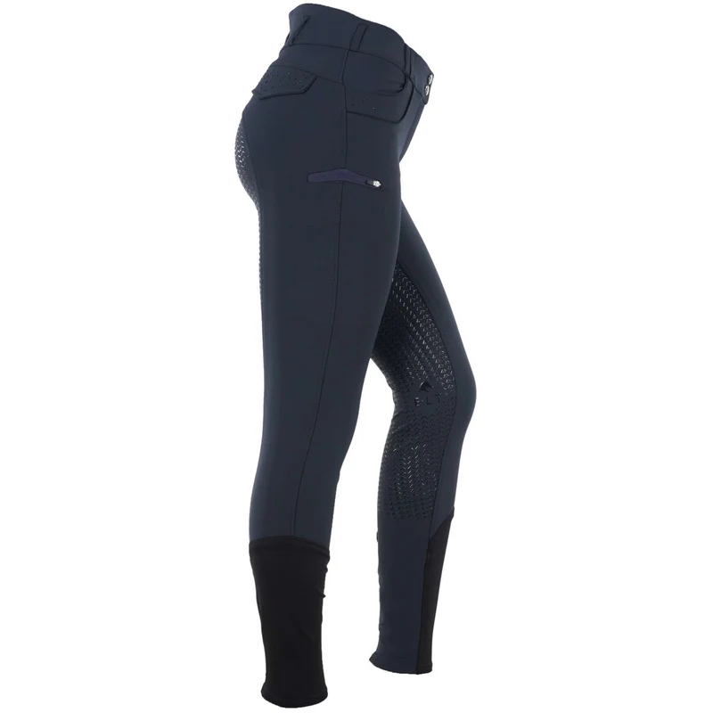 ELT Pantalon d'Équitation Kassandra Taille Haute Nightblue