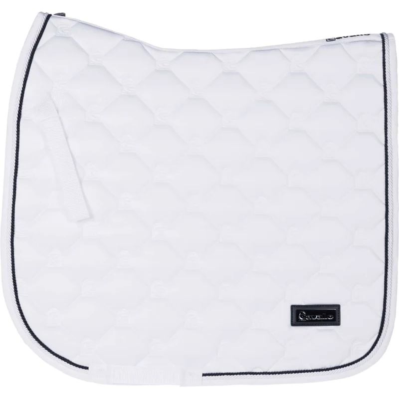 Cavallo Tapis de Selle CavalHanaya Dressage Blanc