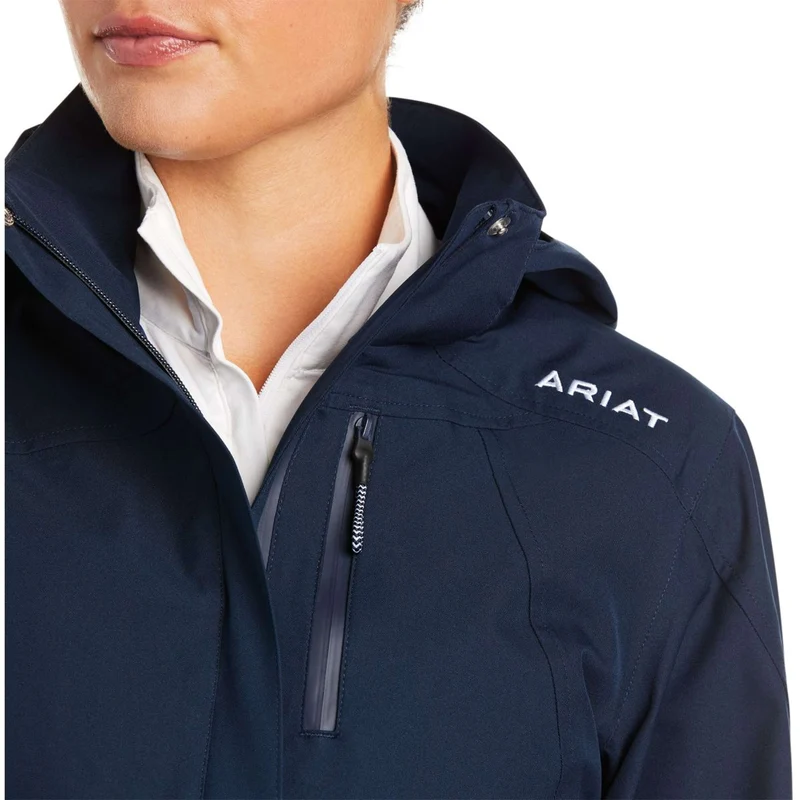 Ariat Blouson Coastal Waterproof Femme Marin