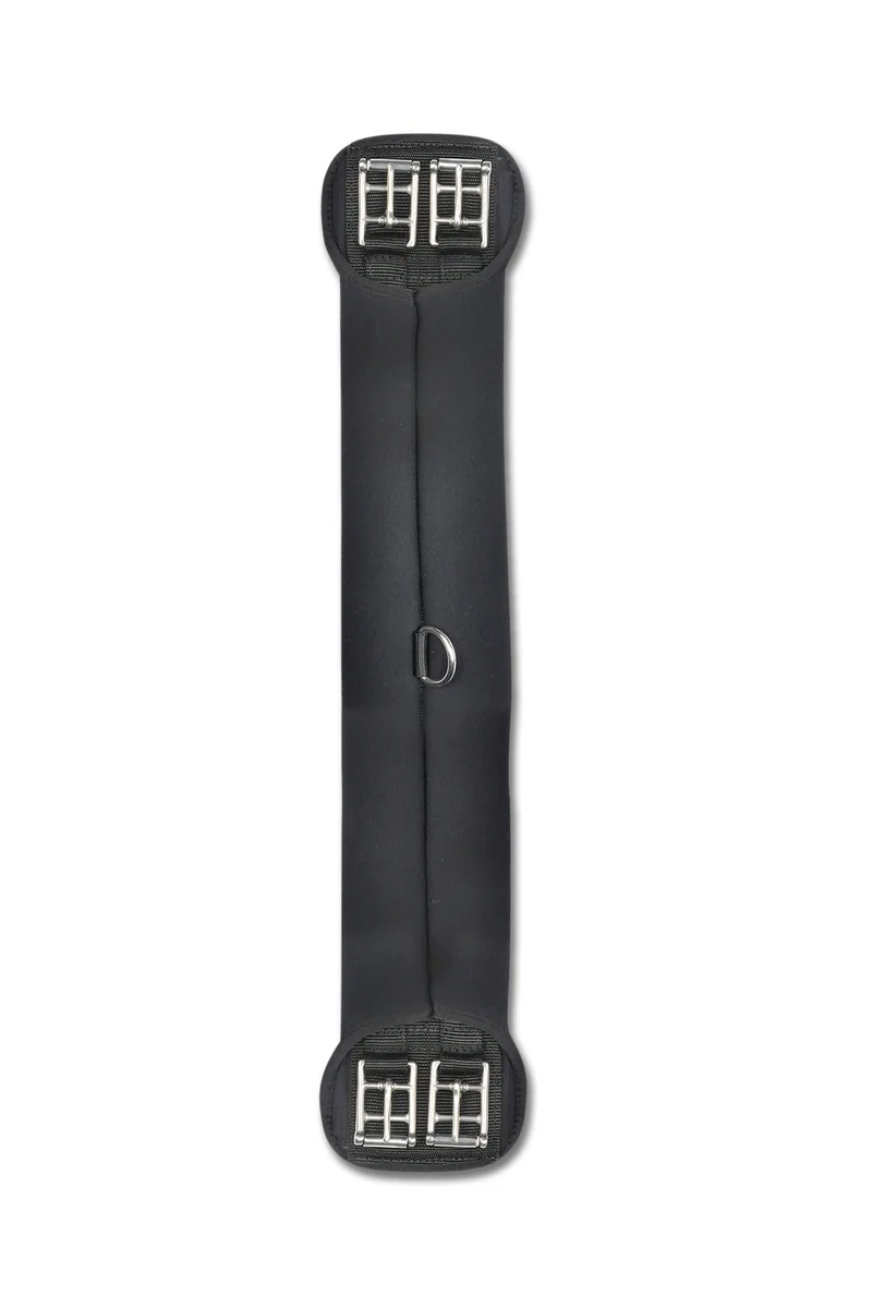 Sangle de Dressage avec Mousse à Mémoire de Forme Black 85 cm