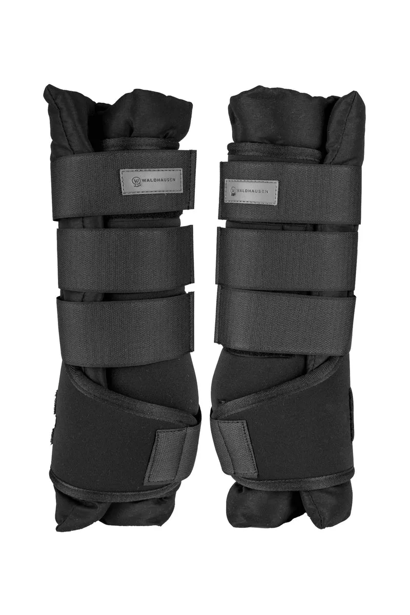 Guêtres d'Écurie pour Cheval Black/Black S