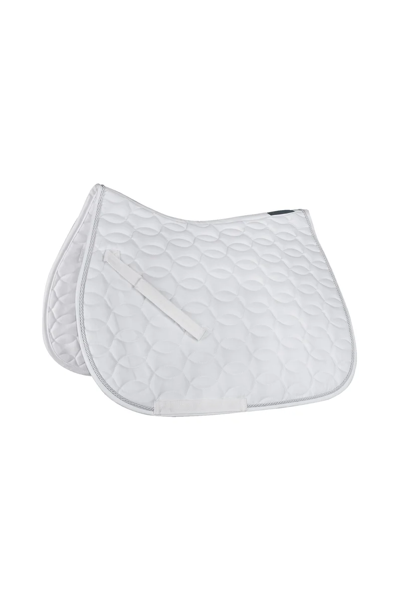 Ancona Tapis de Selle de Dressage White/Silver F